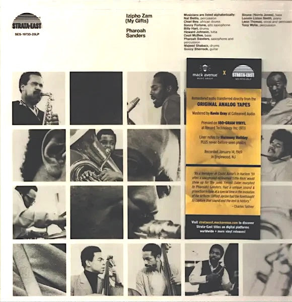 Pharoah Sanders – Izipho Zam (My Gifts) - Vinyl LP