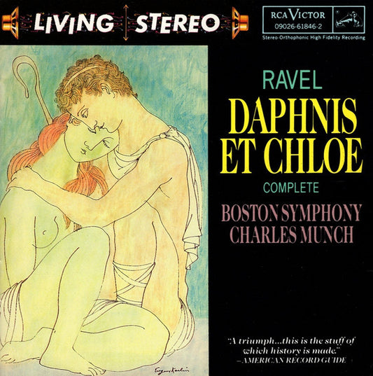 Ravel - Daphnis Et Chloe (Complete), Boston Symphony, Charles Munch, EU RCA Victor – 09026 61846 2