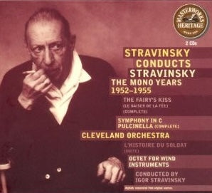 Stravinsky Conducts Stravinsky - Cleveland Orchestra - The Mono Years 1952- 1955, 2xCD E.U. 1998 Sony Classical – MH2K 63325