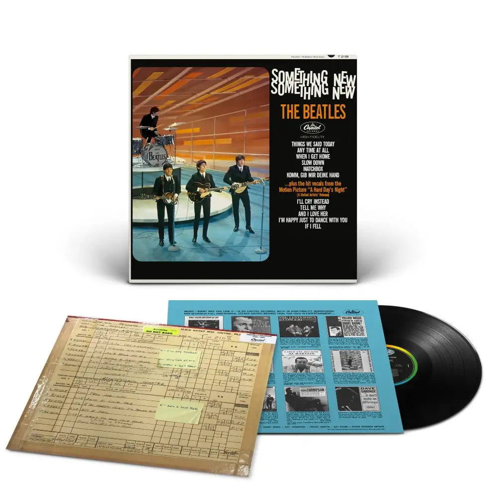 The Beatles – Something New French Import Mono Vinyl LP, collectible classic rock vinyl record