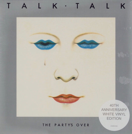 cover art for The Party's Over 40th Anniversary white vinyl LP by Talk Talk