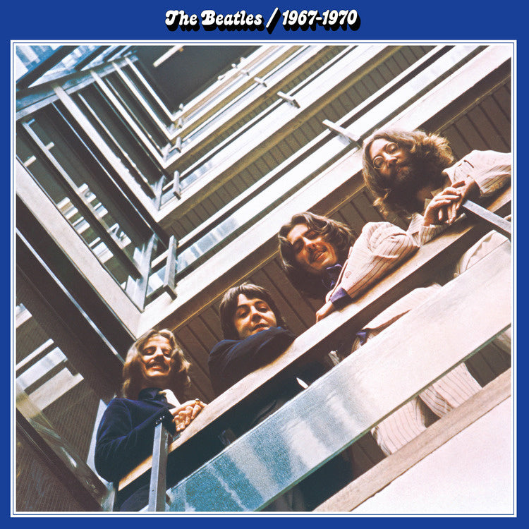 1967-1970 Blue Album vinyl LP artwork by The Beatles