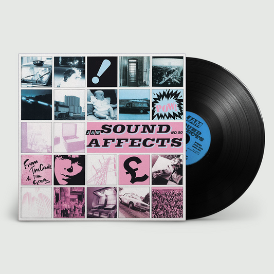 Sound Affects reissue vinyl by The Jam, punk rock mod revival LP, iconic 1980s cover