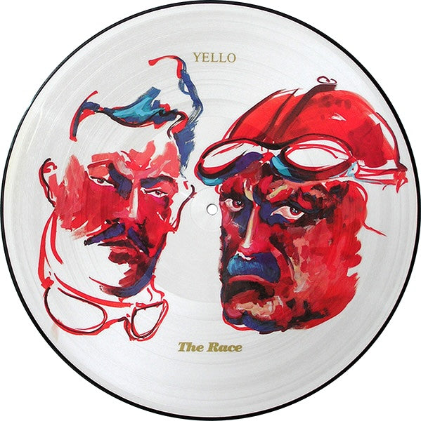 Yello – The Race, E.U. 1989 Fontana,12", 45 RPM, Picture Disc, Vinyl LP