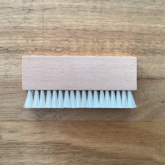 image of Anti-static goats hair record cleaning brush
