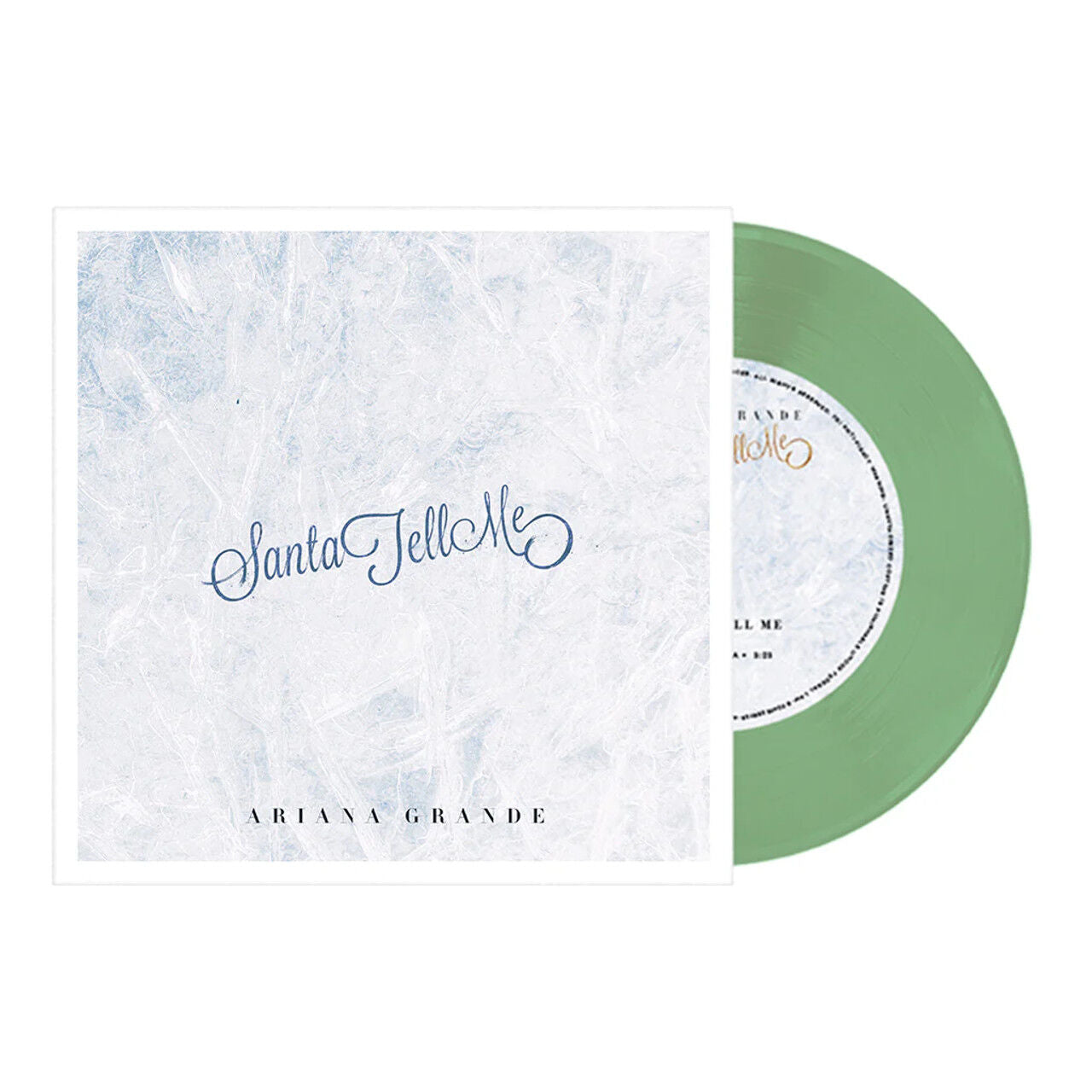 Ariana Grande – Santa Tell Me, Green Vinyl 7"