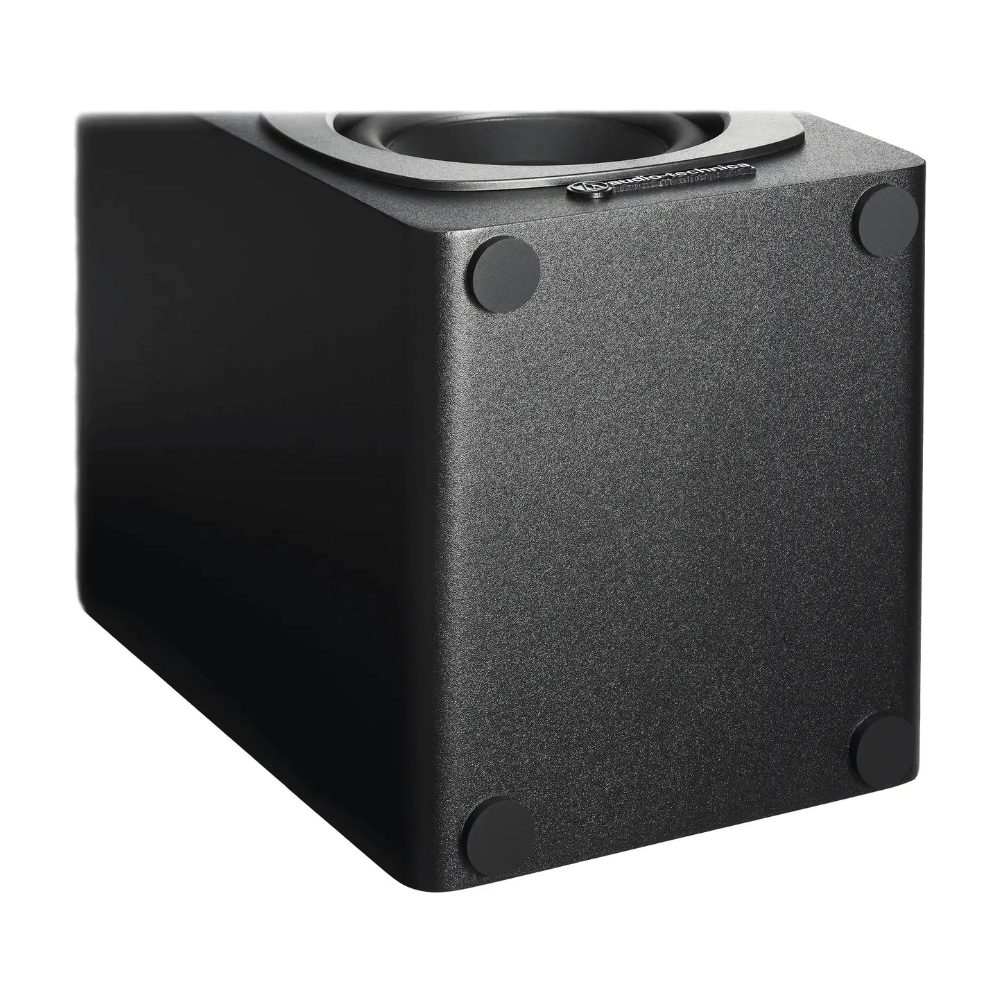 Audio-Technica AT-SP3X powered Bluetooth bookshelf speakers base view of feet
