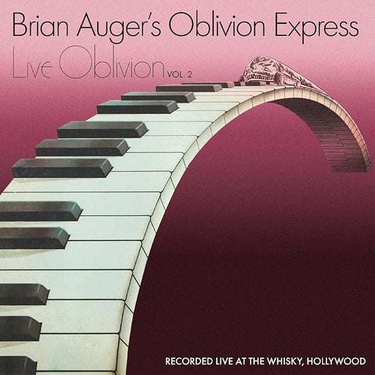 Cover art for Brian Auger's Oblivion Express Live Oblivion Vol 2 2xLP Vinyl