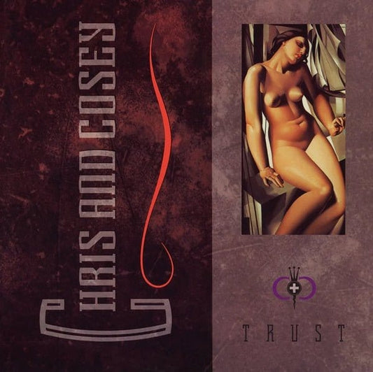 Chris & Cosey - Trust, Red Vinyl LP