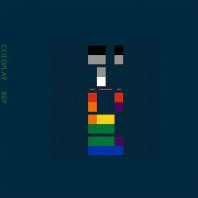 sleeve art of X&Y vinyl LP by Coldplay
