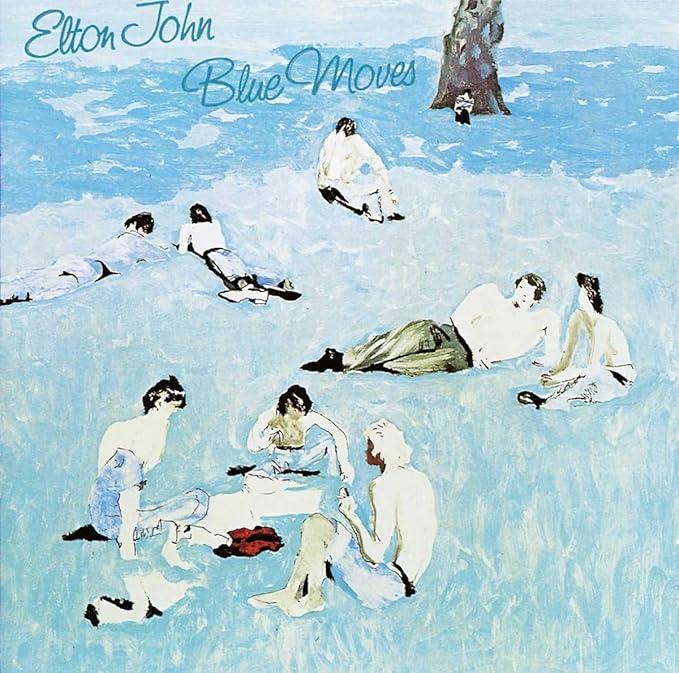 Cover art of Elton John Blue Moves Vinyl 2xLP, collectible vinyl