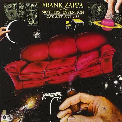 Frank Zappa – One Size Fits All Vinyl LP, collectible progressive rock and jazz fusion vinyl record