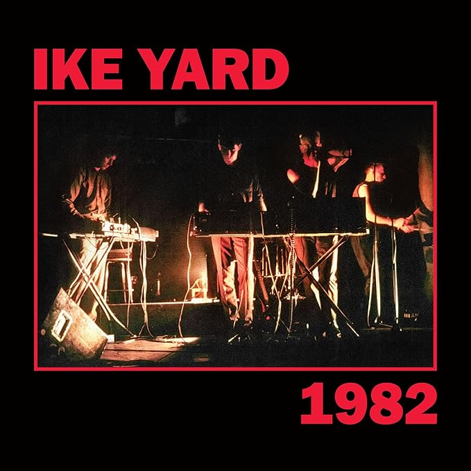 cover art of 1982 vinyl by Ike Yard, Vinyl LP, minimal synth collectible vinyl
