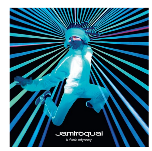 A Funk Odyssey 2x vinyl by Jamiroquai album cover art