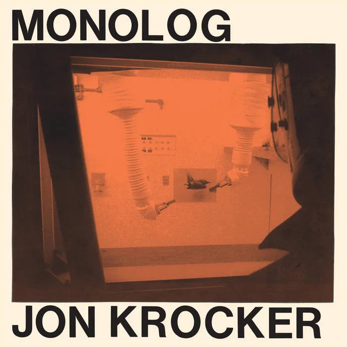 Cover art of Jon Krocker Monolog vinyl LP