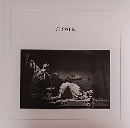 The image displays the album cover of "Joy Division – Closer, E.U.