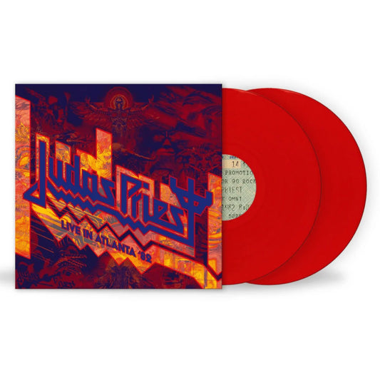 cover art for Judas Priest Live In Atlanta '82 RSD 2025 red vinyl