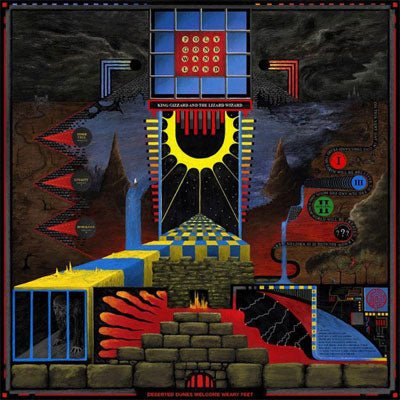 cover art of Polygondwanaland vinyl LP by King Gizzard & The Lizard Wizard