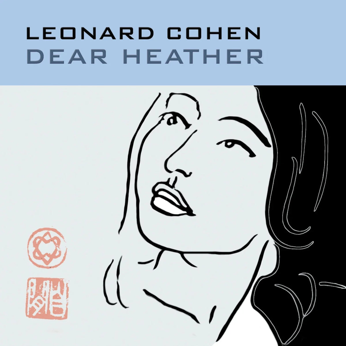 Cover art of Leonard Cohen Dear Heather Vinyl LP