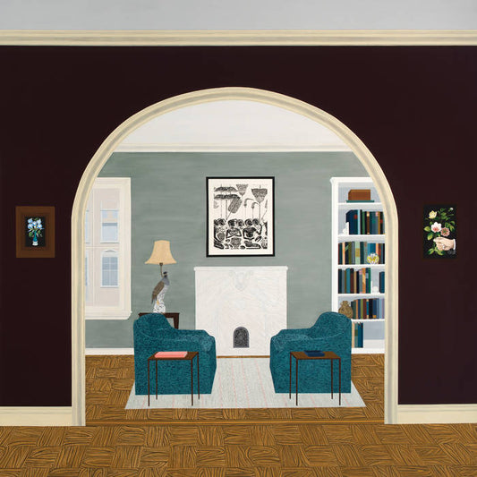 Cover art of Hundreds Of Days vinyl by Mary Lattimore
