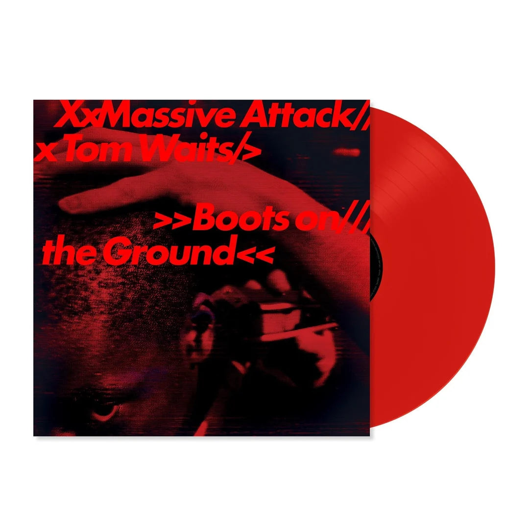 Massive Attack ‎& Tom Waits - Boots On The Ground, 12" Vinyl