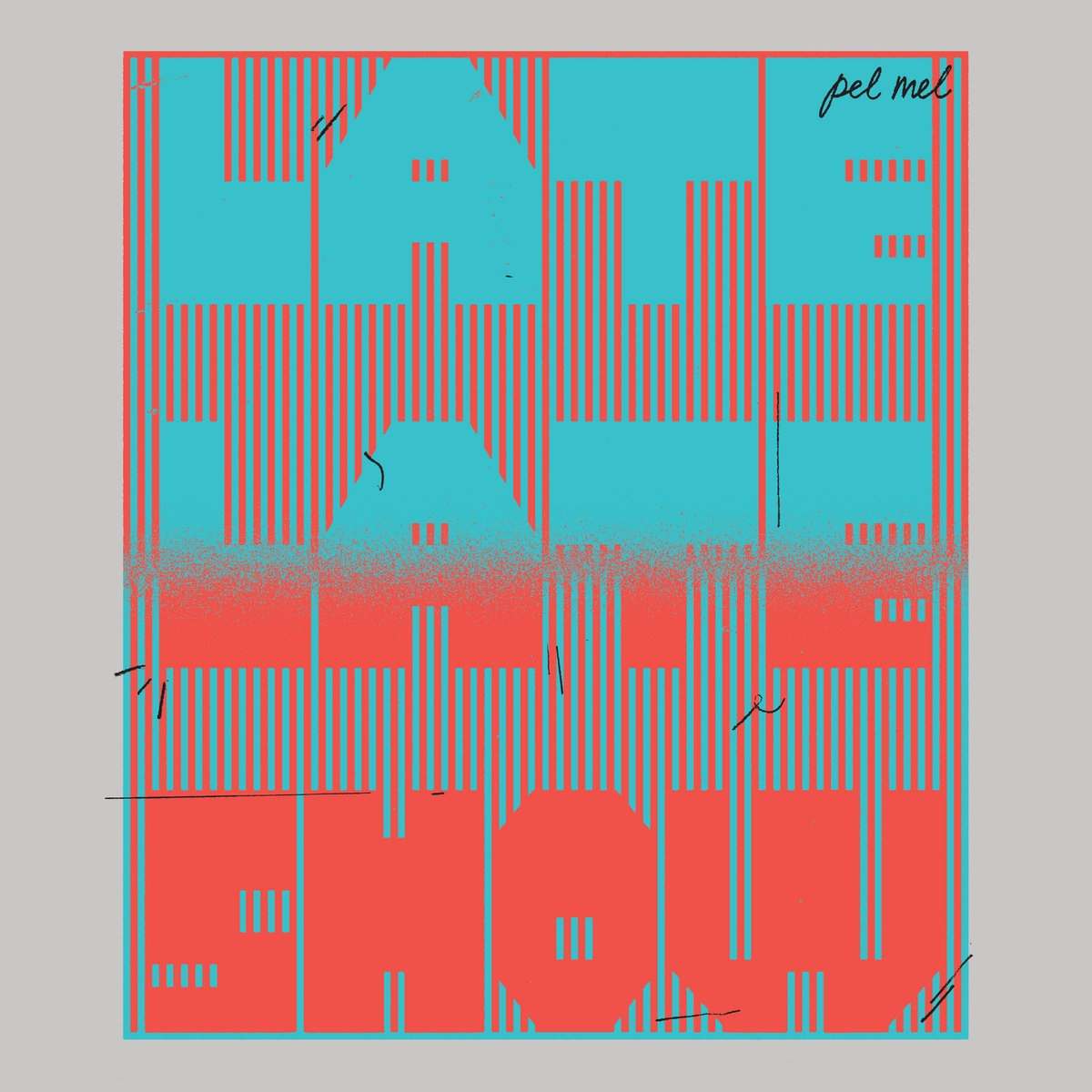 cover art for Late, Late Show 12" vinyl by Pel Mel