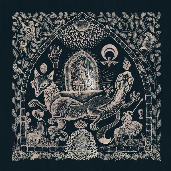 Petrels, The Dusk Loom, Silver Vinyl LP album cover art