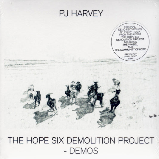 cover art for The Hope Six Demolition Project Demos vinyl LP by PJ Harvey