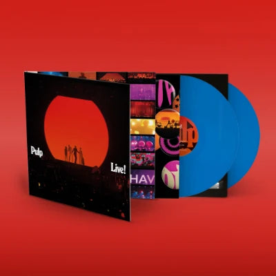 Pulp – Pulp Live!, Blue Vinyl LP
