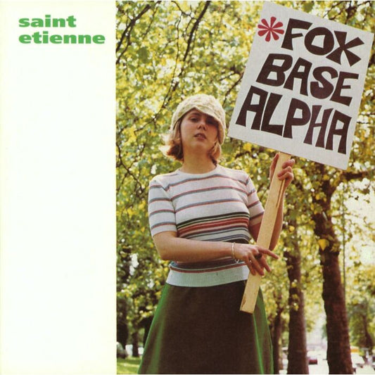 Saint Etienne - Foxbase Alpha, White Vinyl LP