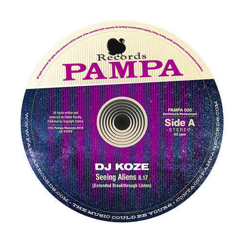 DJ Koze – Seeing Aliens, 12" Vinyl E.P.