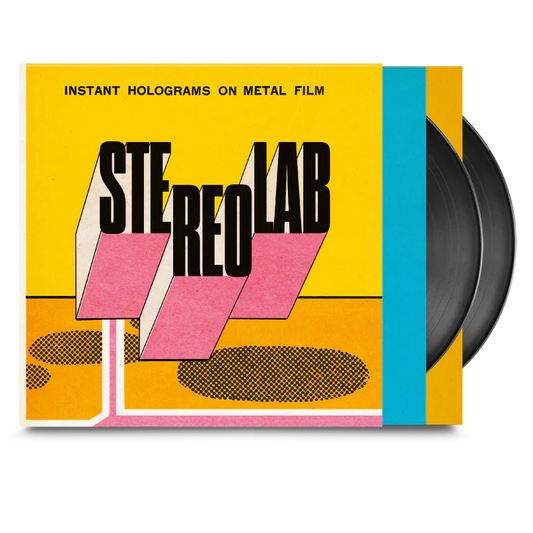 cover art for Instant Holograms On Metal Film vinyl by Stereolab, 2x Vinyl LP