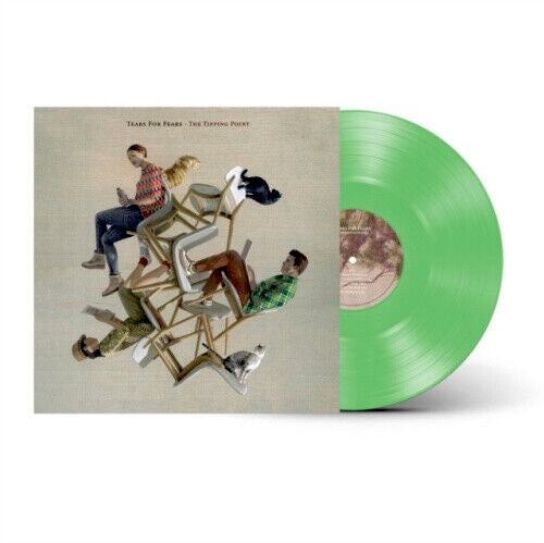 cover art for The Tipping Point green grass vinyl LP by Tears For Fears