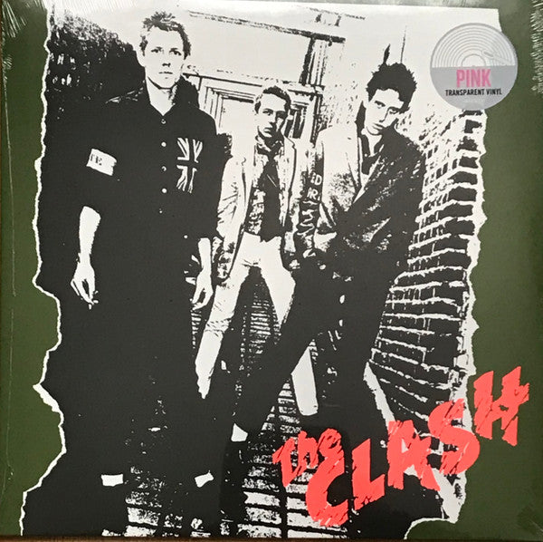 Cover art of The Clash Self-Titled Pink Transparent Vinyl LP