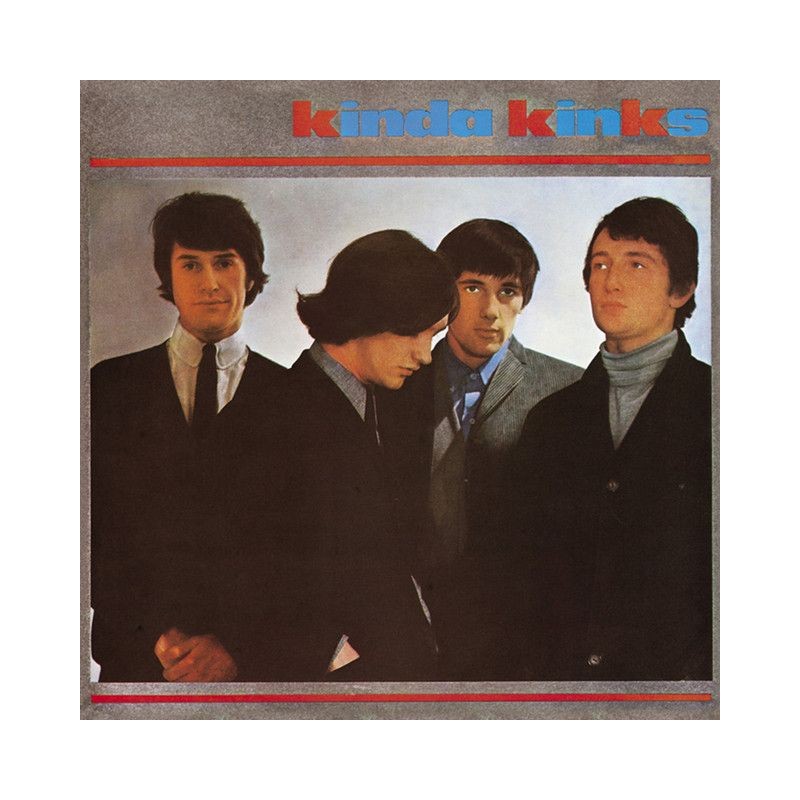 Kinda Kinks vinyl LP by The Kinks album cover art