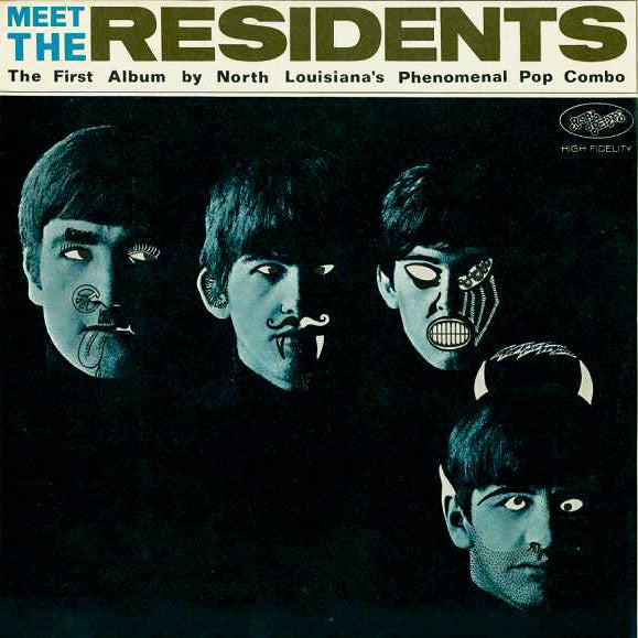 cover art of The Residents Meet The Residents triple vinyl LP