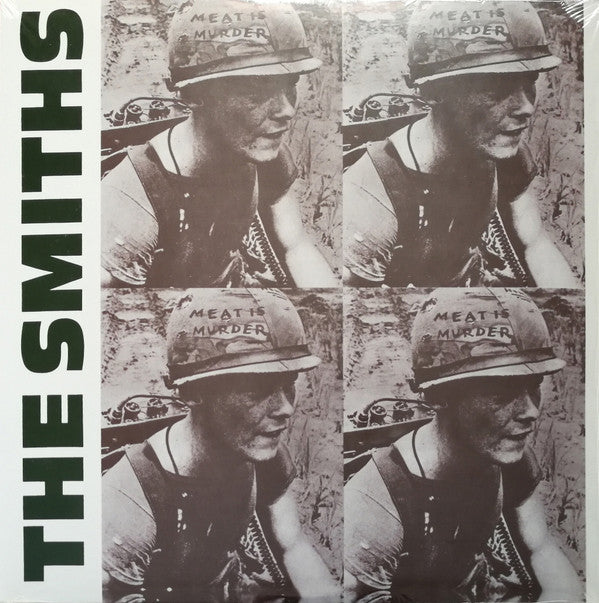 Meat Is Murder vinyl LP by The Smiths, indie rock vinyl album cover art