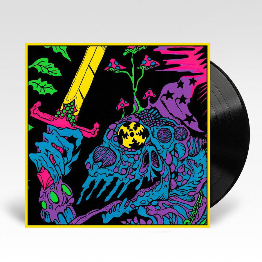 Live In Adelaide '19 vinyl by King Gizzard & The Lizard Wizard, 3x collectible vinyl LP, psych-rock. Colourful psych artwork on the front cover