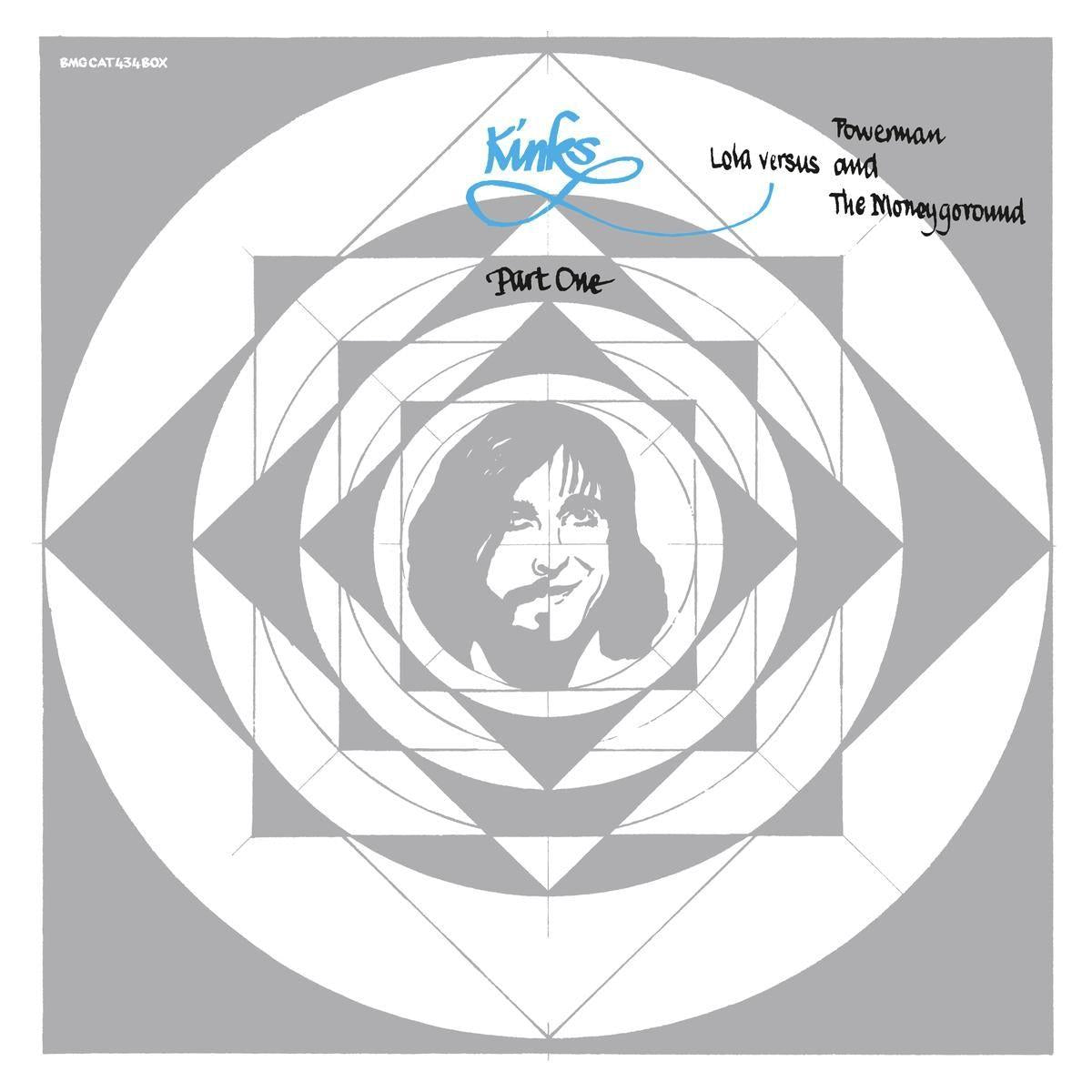 Lola Versus Powerman 50th Anniversary vinyl box by The Kinks, rock collectible vinyl, iconic theatrical cover art