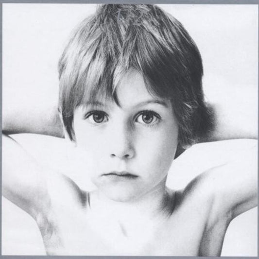 U2 Boy vinyl LP, monochrome portrait cover, post-punk rock album