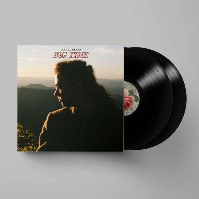 Angel Olsen Big Time 2x vinyl LP, striking cover art, indie rock album