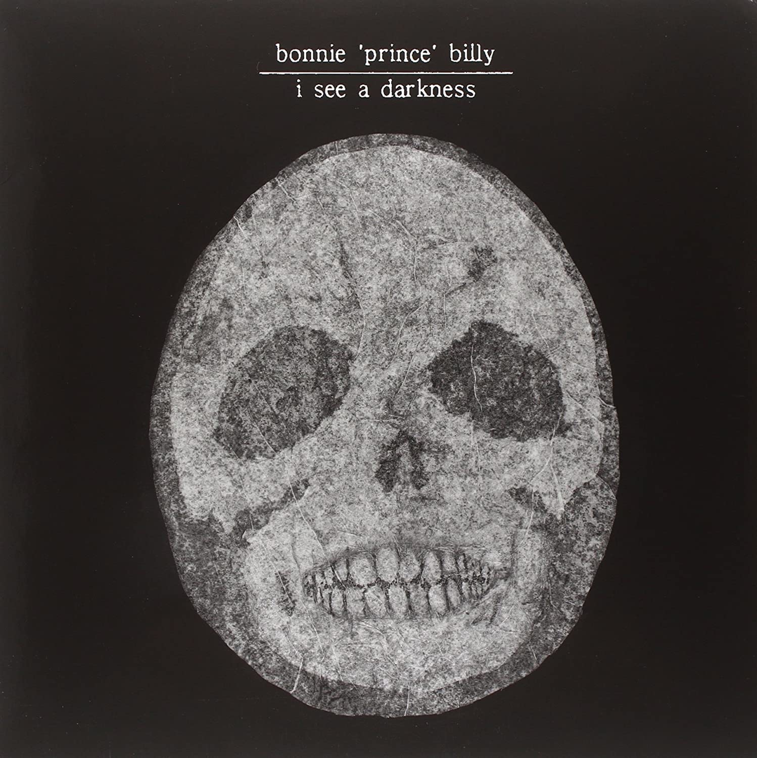Bonnie "Prince" Billy I See A Darkness vinyl LP, Domino Recording Company, indie folk collectible vinyl record.