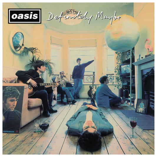 cover art for Definitely Maybe vinyl by Oasis